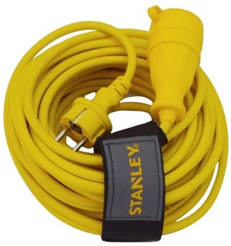 Stanley verlengsnoer 10 meter h05vv-f 3x1,5mm² ip44 - sta275134