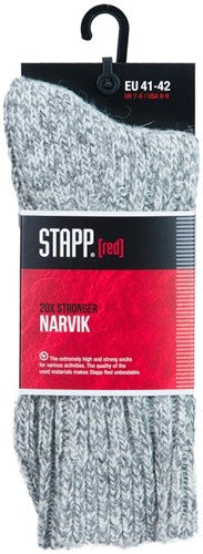 Stapp red narvik sok 25902 | 256 licht grijs | maat 44 - 38.134.014.02