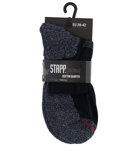 Stapp techno boston all season quarter sok 27405 | 999 zwart | maat 43 - 8719534266197