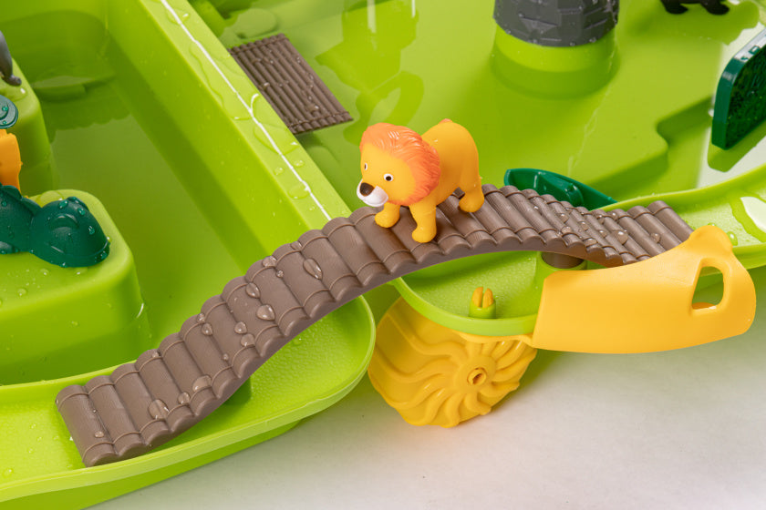 Starplay jungle waterpret speelgoedkoffer groen 18-delig