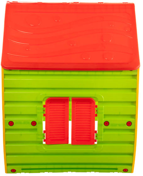 Magisch Speelhuis 102 x 90 x 109 cm Rood Geel Groen
