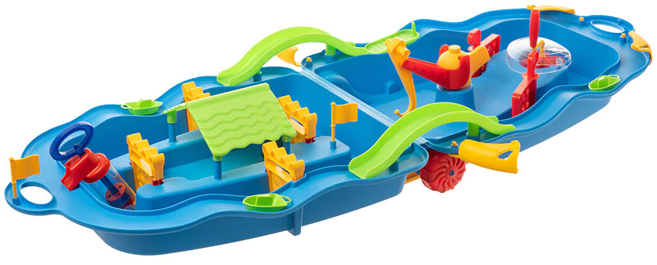 Waterpret Speelgoedkoffer Blauw 21-delig