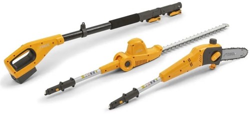 Stiga mt 100e kit | accu multitool | 1 serie | 0,15 kw | koolborstels | 41,5 cm | 18 mm | telesc. | incl. 1x 4.0ah accu + lader 271724108 st2