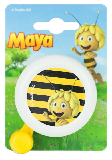 Studio 100 fietsbel maya de bij junior staal 55 mm wit