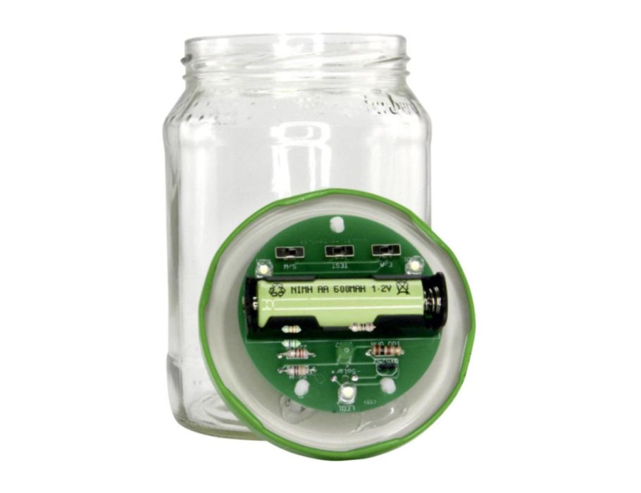 Solexpert soldeerset voor glazen lamp op zonne-energie