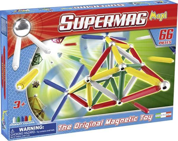Selecta supermag maxi primaire 66 delige magnetenset