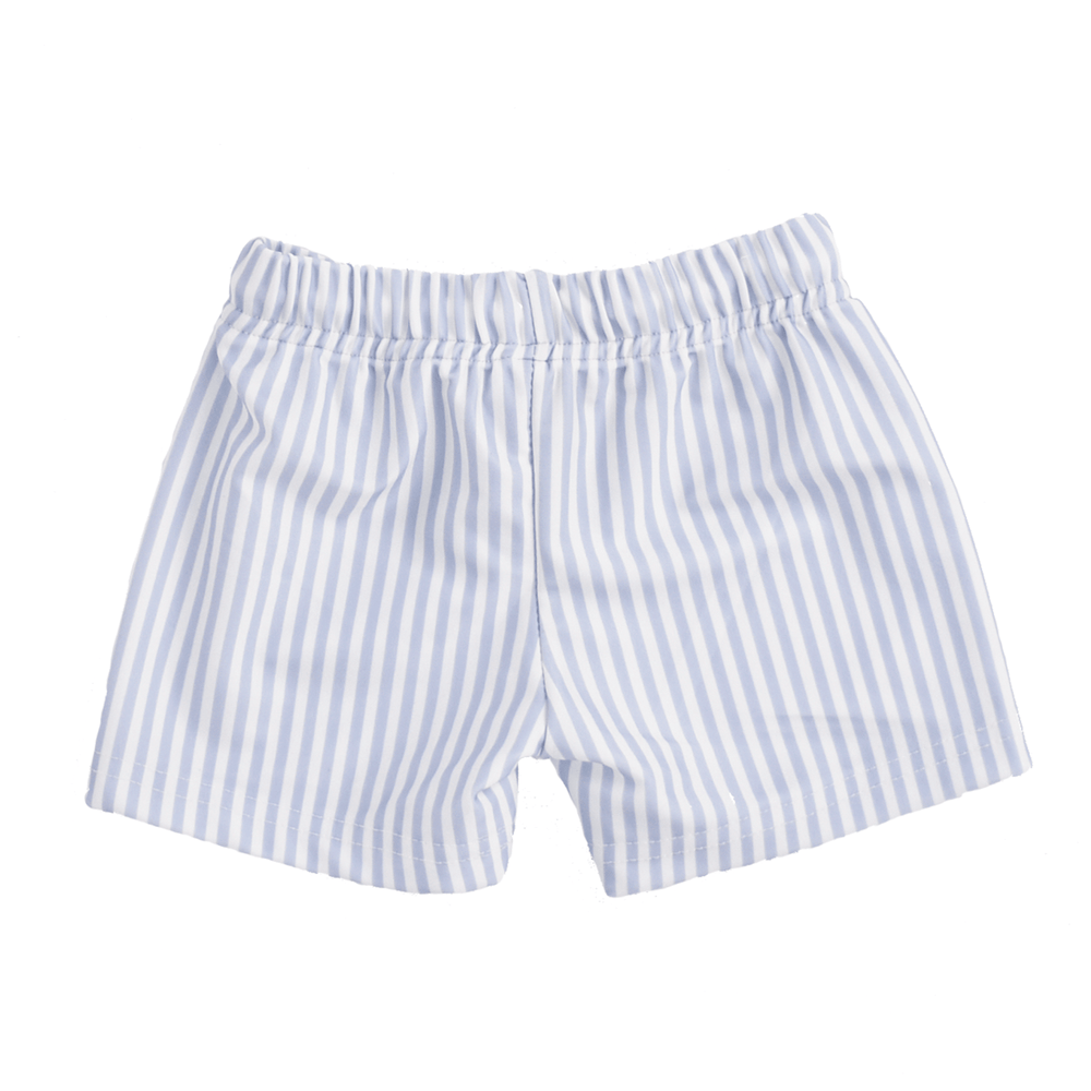 Blue stripes | blauw witte uv zwemboxer jongens
