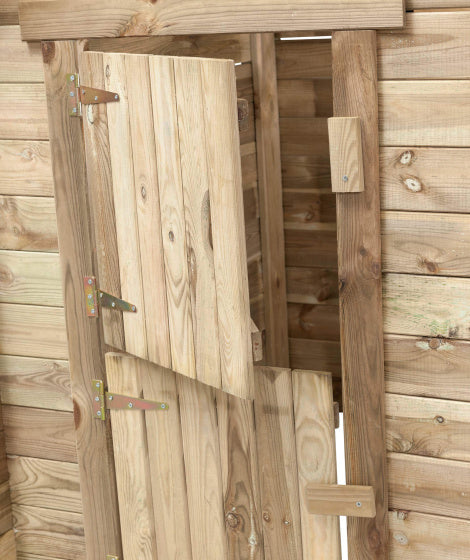 Louise Houten Speelhuisje 120 x 120 x 160 cm Naturel