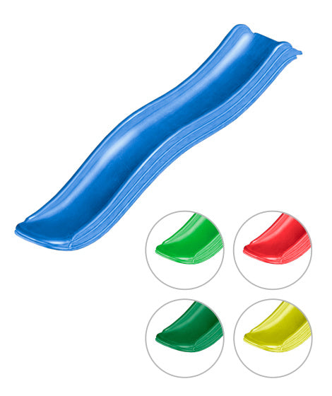 Mari Speeltoestel met Glijbaan Hout Naturel Blauw