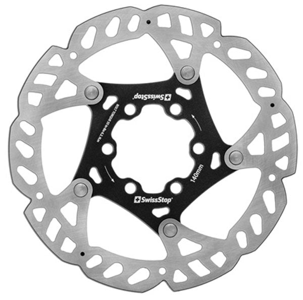 Swissstop - remschijf katalysator pro 6 gaats 140mm