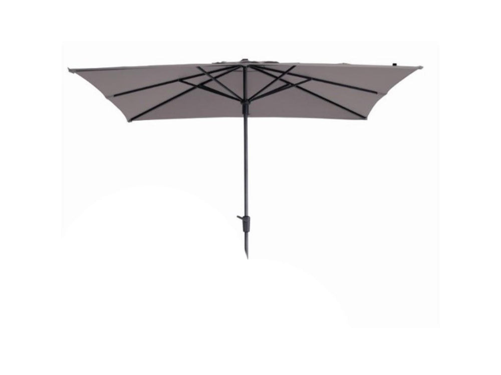 Madison parasol syros vierkant opdraai 280x280cm taupe
