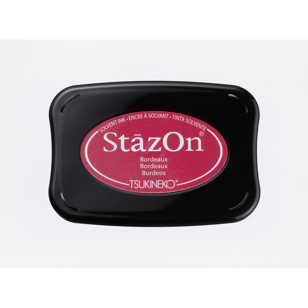 Tsukineko • stazon stempelkussen bordeaux