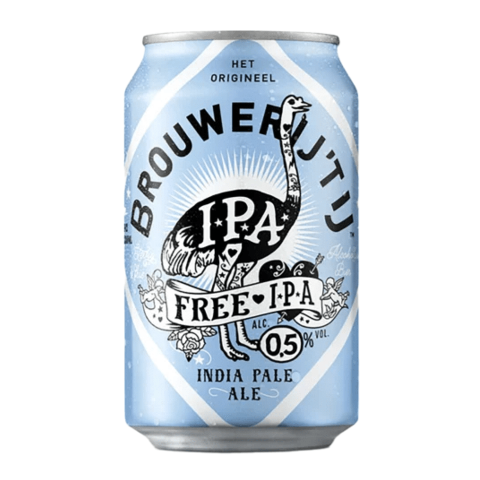 't ij free ipa 0.5% blik (12x 33cl)