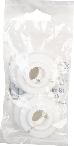 Cornat klemrozet kunststof 18mm (4st) - t384008