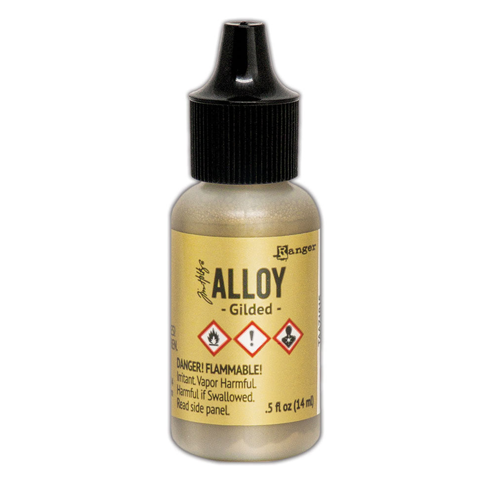 Ranger ink ranger • tim holtz alloy gilded 14ml