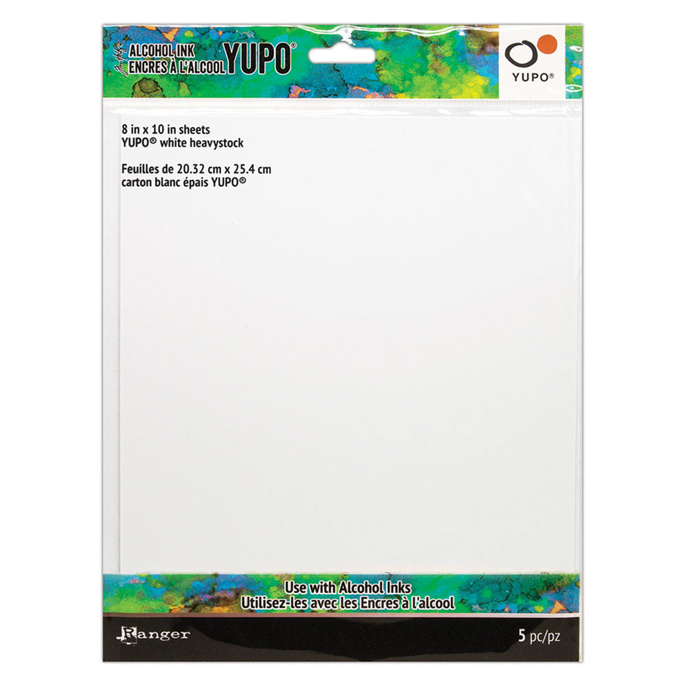 Ranger ink ranger • tim holtz alcohol ink yupo heavystock white