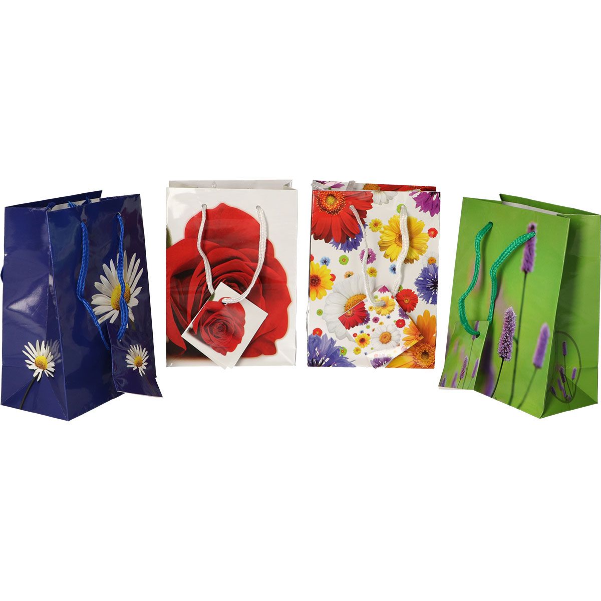 Jvdl luxe cadeau tasje klein bloemen assorti