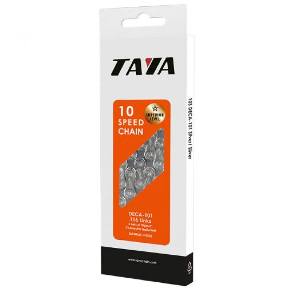 Buzaglo taya ketting deca-101 1 2x5 64x116, 10 speed, zilver