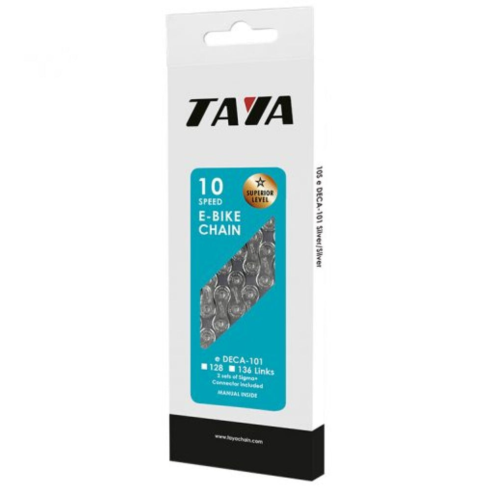 Buzaglo taya ketting deca-101 1 2x5 64x136 e-bike, 10 speed, zilver