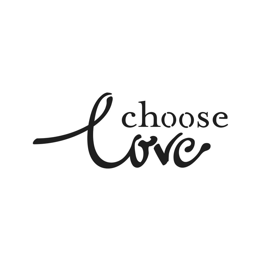 The crafter's workshop • template 16,5x6 choose love