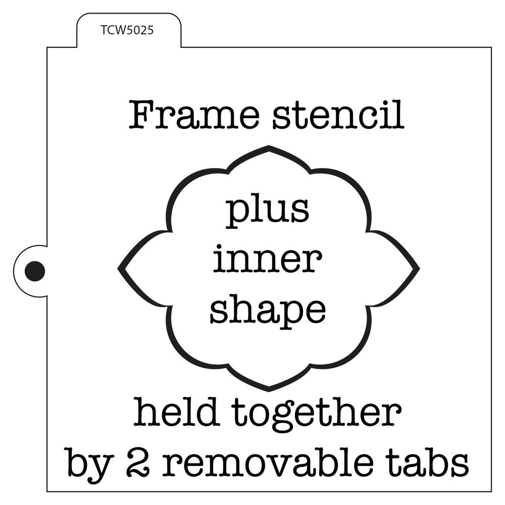The crafter's workshop • template cookie 5,5x5,5 plaque