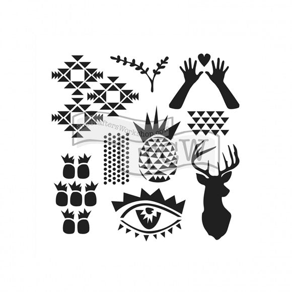 The crafter's workshop • template 15x15cm trendy images
