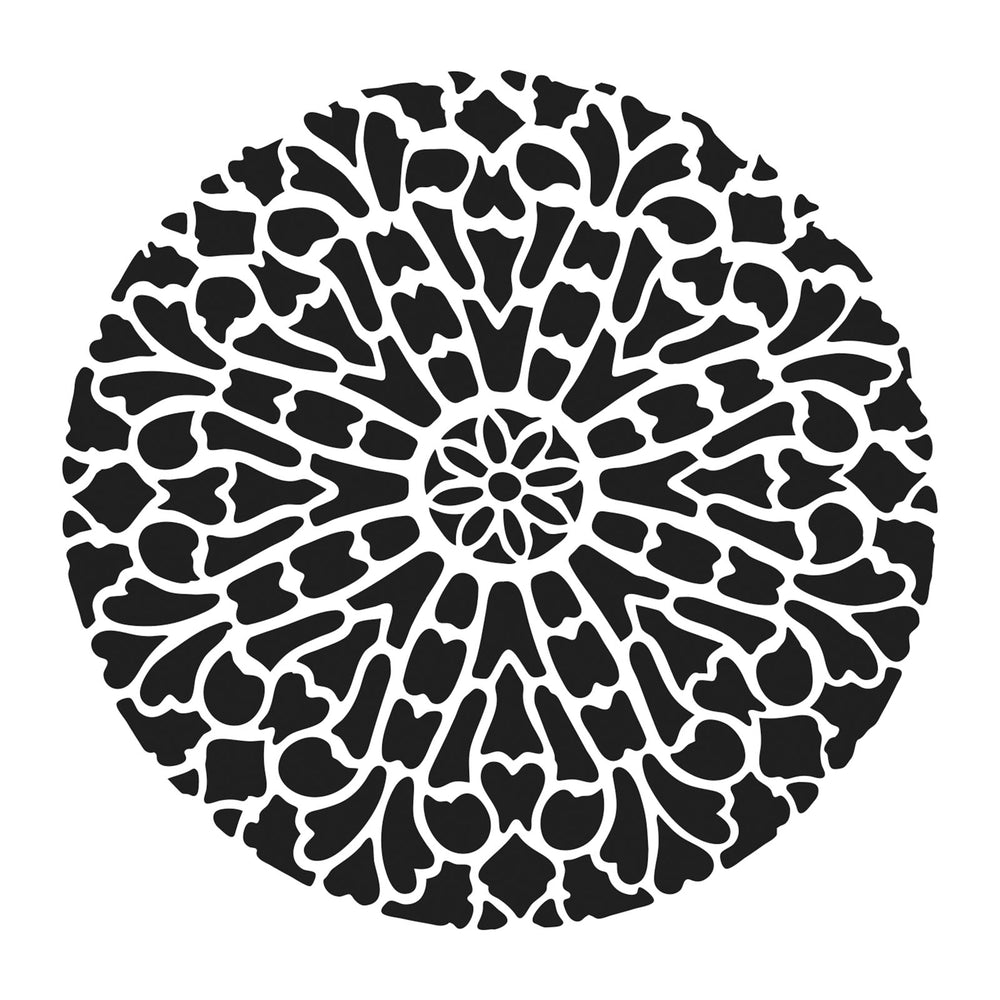 The crafter's workshop • sjabloon dendritic 30,5x30,5cm
