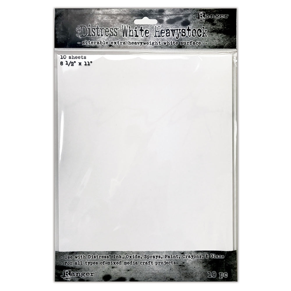 Ranger ink ranger • tim holtz distress mixed media heavystock 20,32x25,40cm white