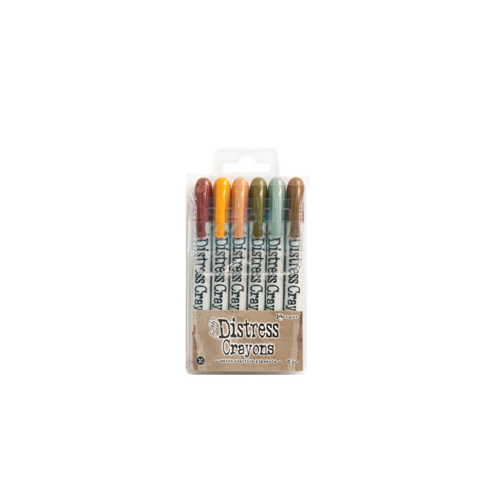 Ranger ink ranger • tim holtz distress crayons set 10 6st.