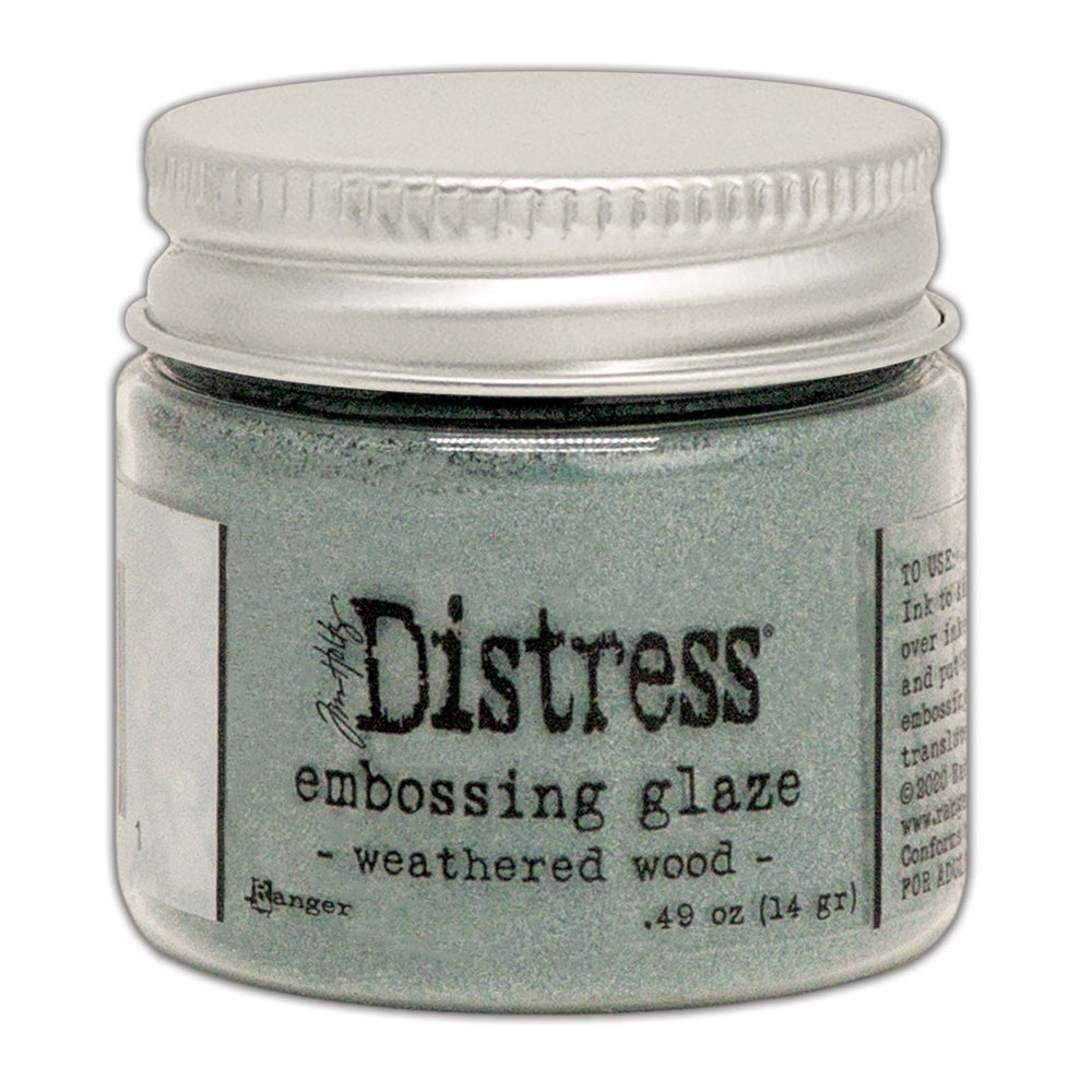 Ranger ink ranger • tim holtz distress embossing glaze weathered wood