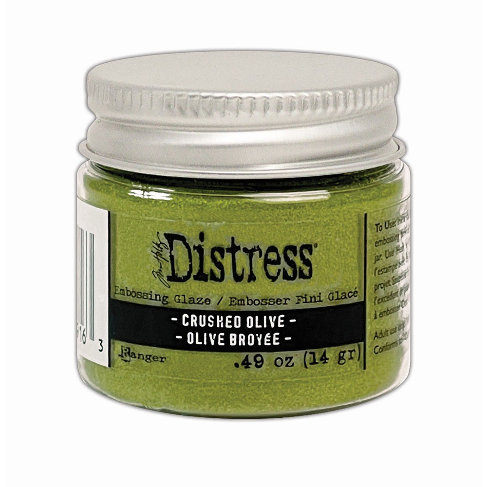 Ranger ink ranger • tim holtz distress embossing glaze crushed olive