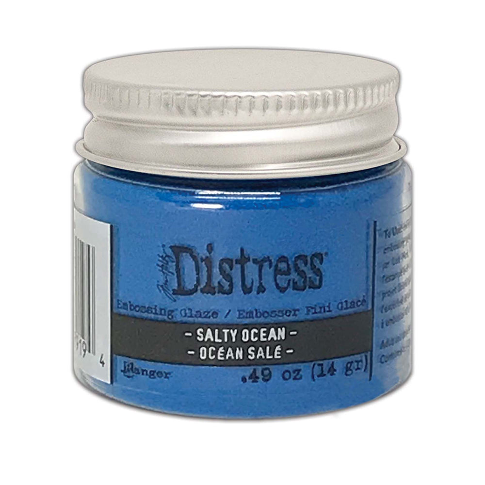 Ranger ink ranger • tim holtz distress embossing glaze salty ocean