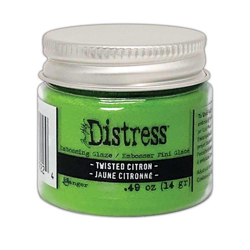 Ranger ink ranger • tim holtz distress embossing glaze twisted citron