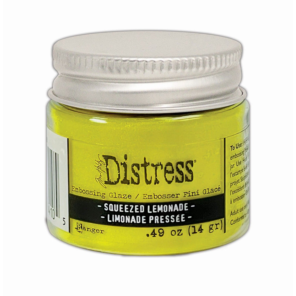 Ranger ink ranger • tim holtz distress embossing glaze squeezed lemonade