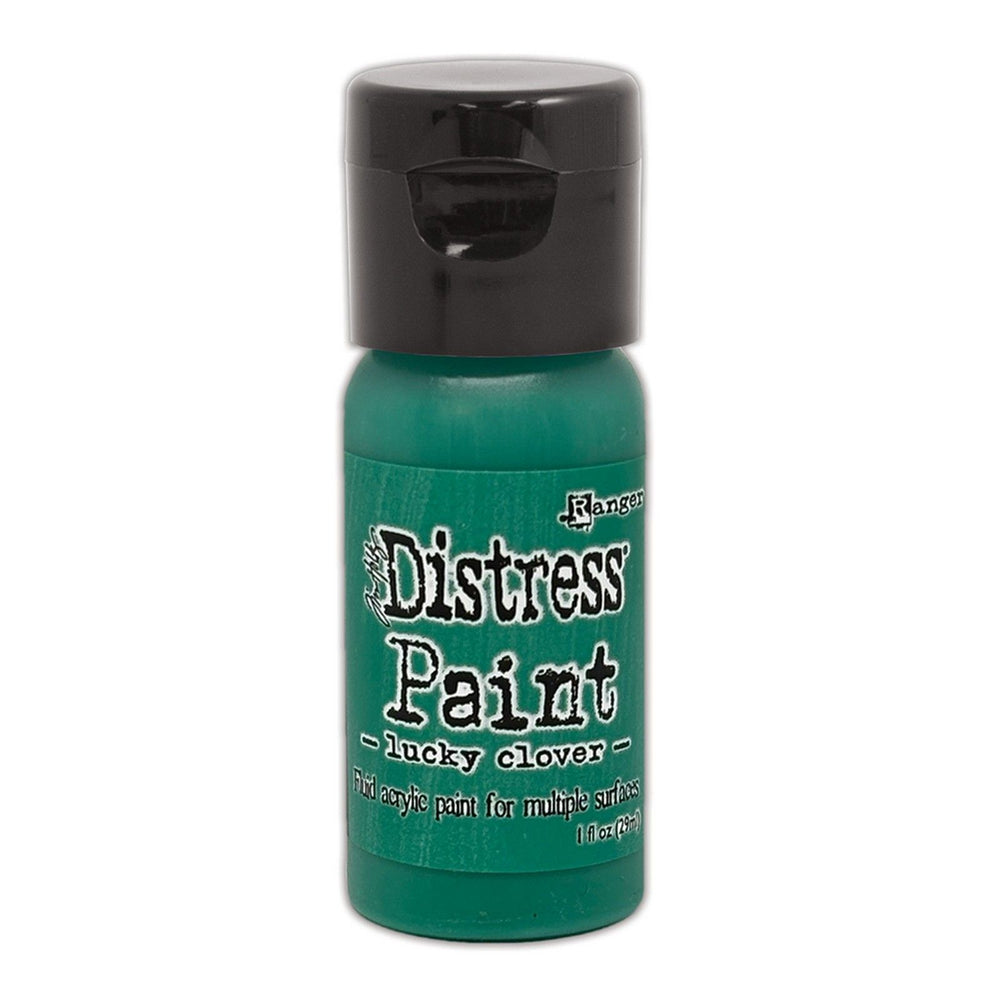 Ranger ink ranger • tim holtz distress flip cap paint lucky clover