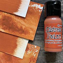 Ranger ink ranger • tim holtz distress paint crackling campfire