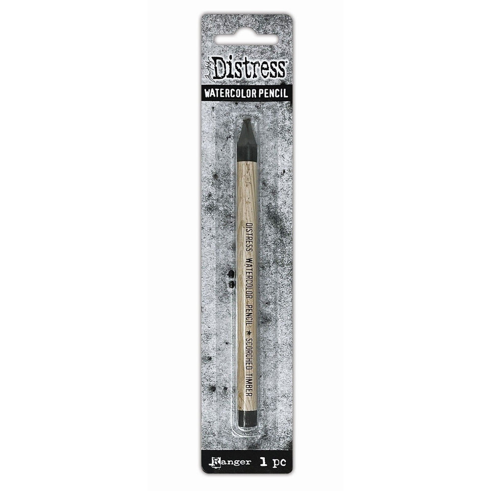 Ranger ink ranger • tim holtz distress watercolor pencil scorched timber