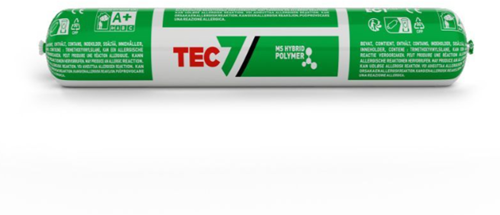 Tec7 lijmkit en afdichtingskit wit (ral 9016) | worst | 400ml- 535209000