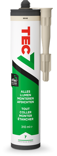 Tec7 patroon universele kit 310ml beige - 535906000
