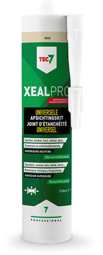 Tec7 xealpro afdichtingskit beige patroon 310ml - 528011000