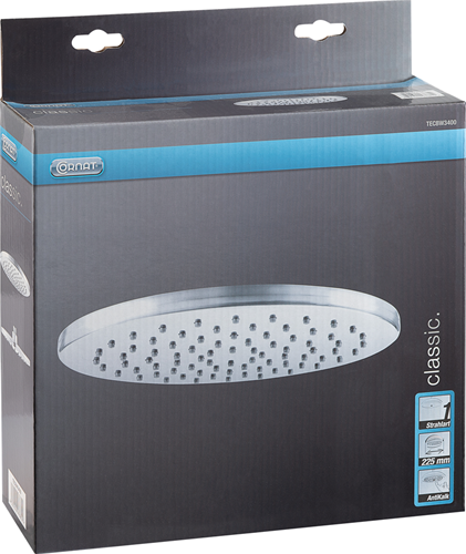 Cornat douchekop classic rond ch - tecbw3400