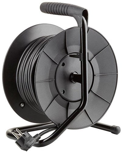Enzo technik kabelhaspel h05 3x1,5qmm 25m zwart - 1167272