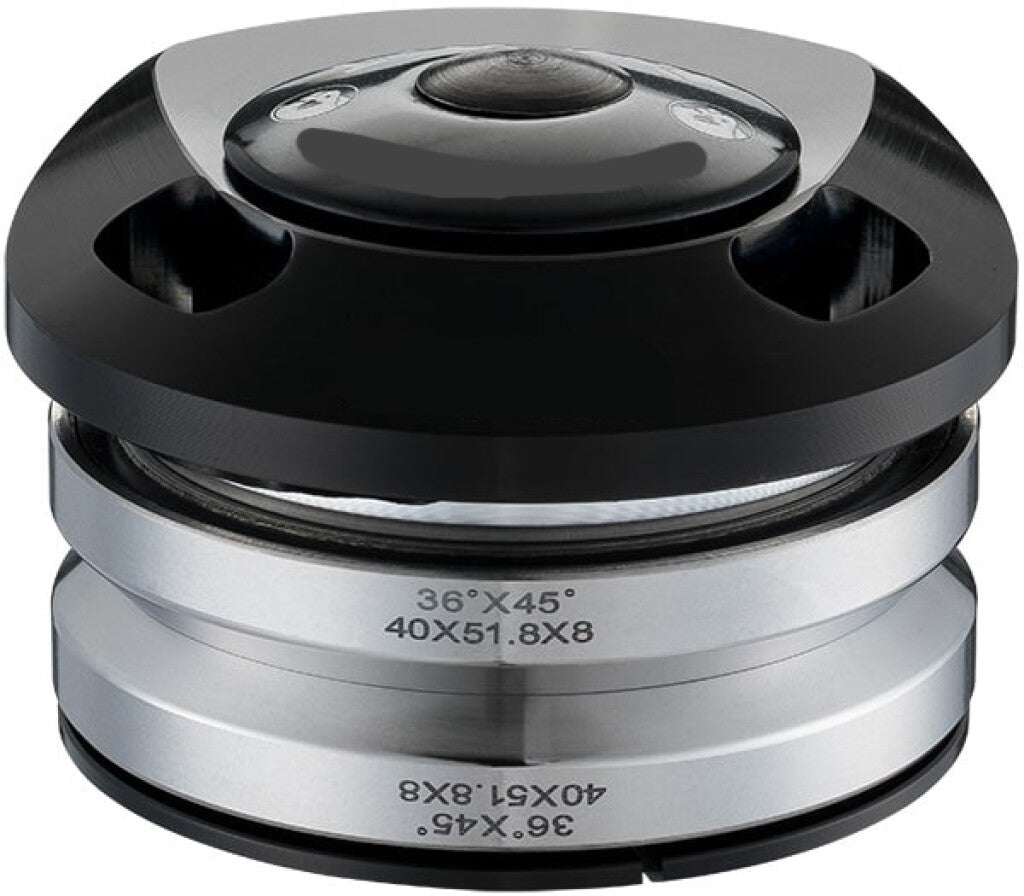 Tecora balhoofdstel1 1 8 inch semi geïntegreerd met kabeldoorvoer