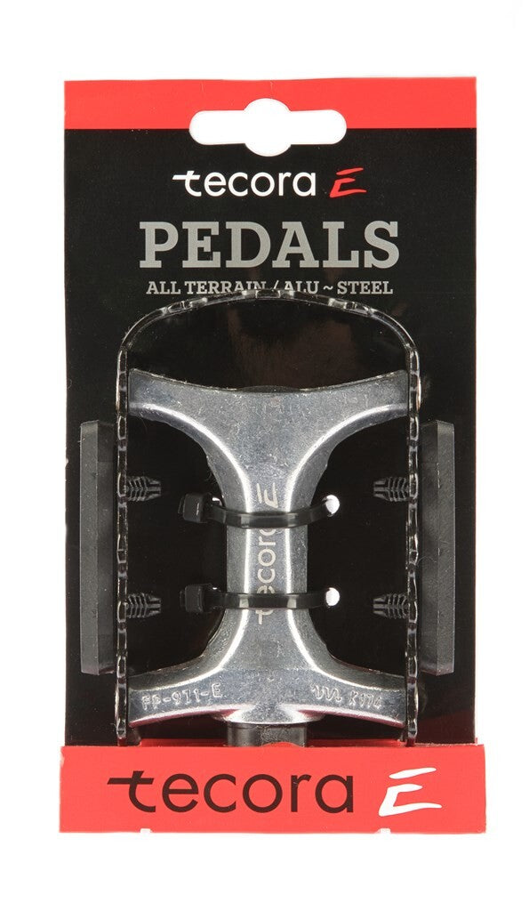Platform pedals 9/16 inch MTB silver