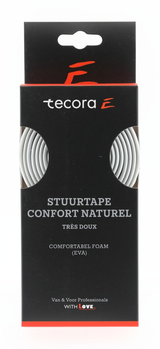 Tecora stuurlint comfort grip ø2,5x30mm 200cm naturel op kaart