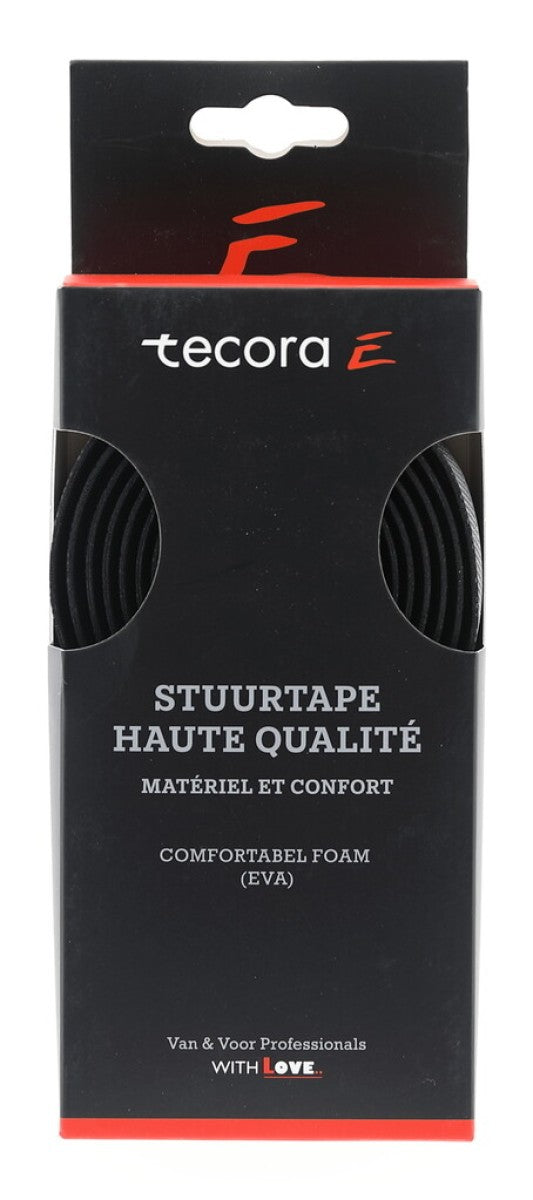 Tecora stuurlint haute qoalite luxe ø2,5x30mm 200cm zwart op kaart