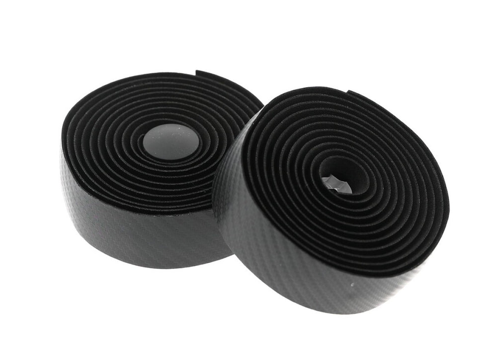 Buzaglo tecora e stuurlint magnifique carbon look, ø2.5x30mm, 2m, zw