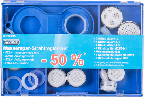 Cornat eco-set spaarstralers 23dlg - tecwd115