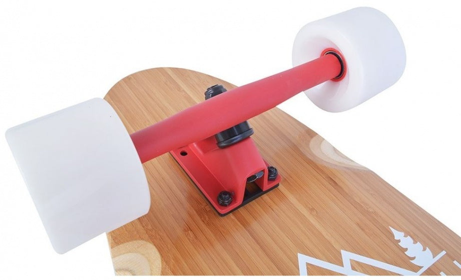 longboard Flow 109 x 23 cm blanc clair