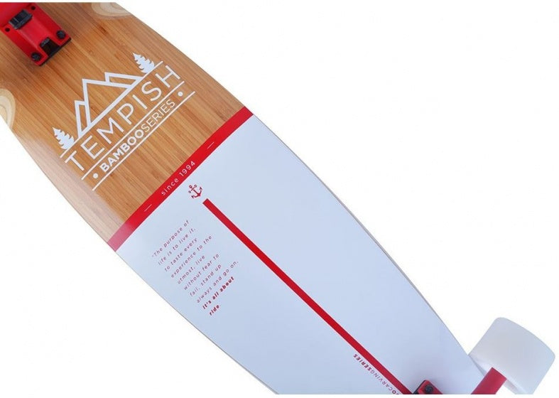 longboard Flow 109 x 23 cm blanc clair